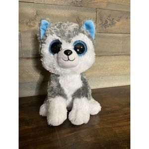 TY Beanie Boos SLUSH the Husky Plush Medium